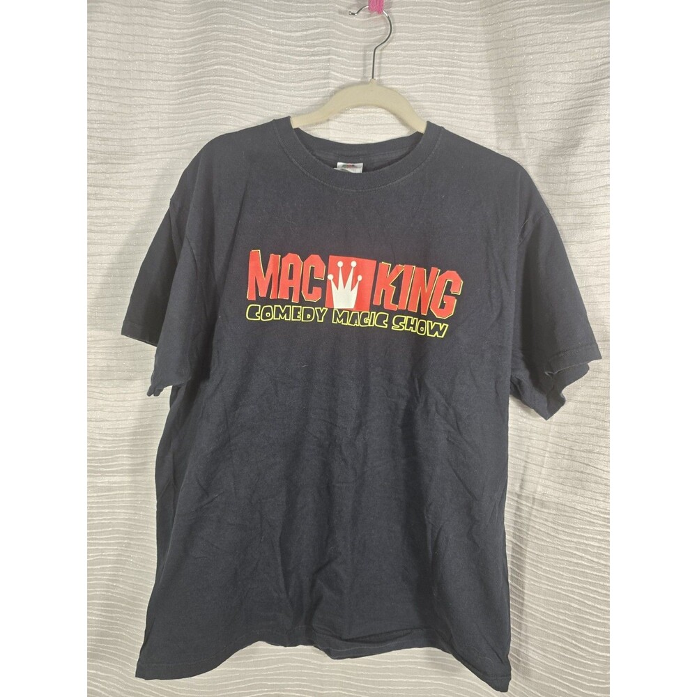 Mac King Comedy Magic Show Excalibur Las Vegas Souvenir T Shirt, Size XL